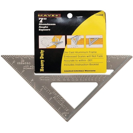 Great Neck Square Rafter 7In Mayes Alum 11059