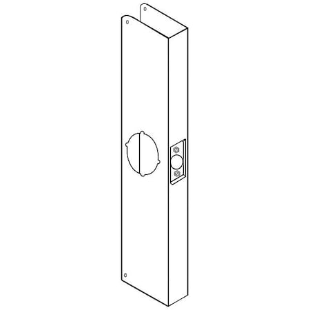 Don Jo Door Push and Pull Plates 20-S-2-CW