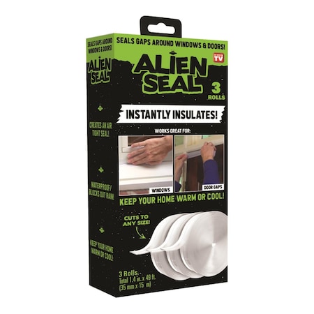 Alien Seal 1.4 in. x 49 ft. Sealing Tape, Clear 6035841