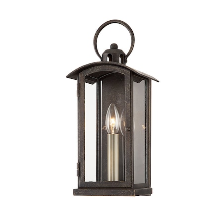 Troy Lighting Chaplin 1 Light Wall Sconce 6.5 In. Vintage Bronze B7441-VBZ