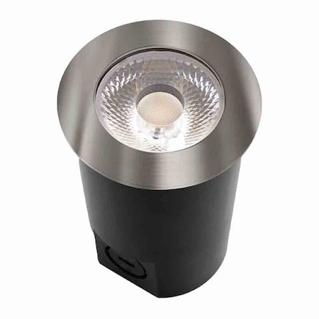 Westgate INTEGRATED LED INGROUND LIGHT 12-24V AC/DC 3W 30K - BRUSHED NICKEL, 3000K IGLA-3W-30K-BN