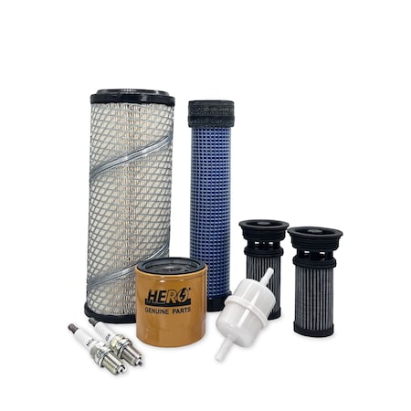 Hero Preventative Maintenance Kit Exmark LZA27KC604 Zero-Turn Mower With Kohler CV740-3119 27HP Engine MSU-EXM-0057