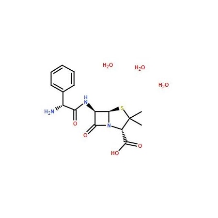 Ak Scientific Ampicillin trihydrate, 900-1050 mcg/mg (5g), CAS 7177-48-2 Q936-5g