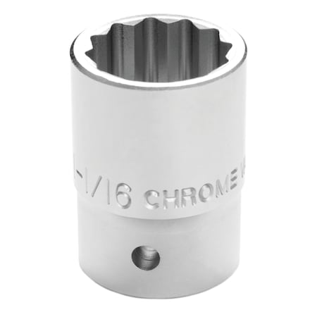Performance Tool 3/4 In Dr. 12 Pt Socket 1-1/16 In Socket 12Pt 1-1, W34534 W34534