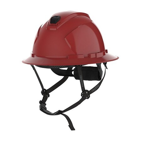 Hexarmor Hard Hat, Full Brim, Ceros XP300A, Red 16-24008