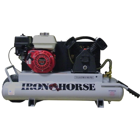 Iron Horse 10 Gallon Wheelbarrow Air Compressor IHTT55G