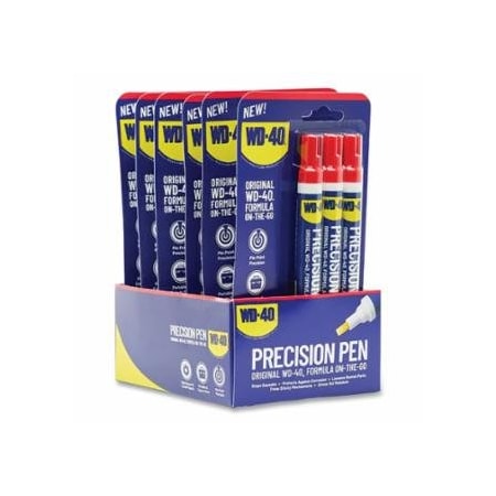 Wd-40 Precision Pen, 9 ml, Mild petroleum, 6PK 780-490736