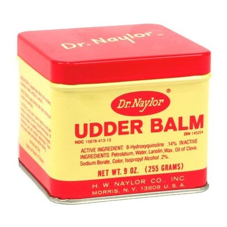 H W Naylor 9OZ Udder Balm UB9