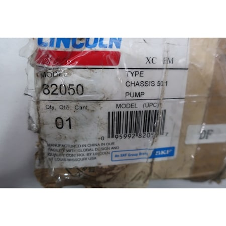 Lincoln Industrial 082050 AIR OPERATED DRUM GREASE PUMP 82050