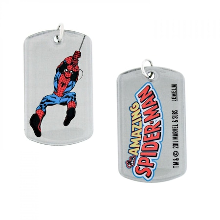 Spider-Man Logo Double-Sided Dog Tag 860773