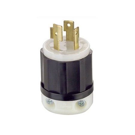 Leviton Industrial Grade Plug 15 Amp, 250 Volt 3-Phase 4880-C