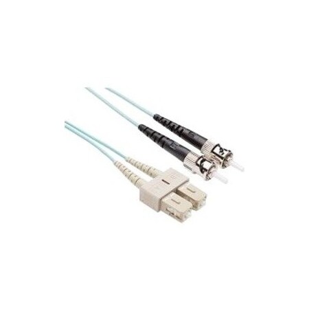 Unc Group Fiber Optic Cable, Mm Dx, 10Gig Om3, 50/125, Sc-St, 15M FJ5GSCST-15M