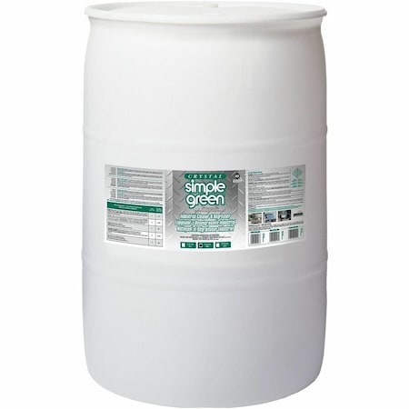 Simple Green Cleaner and Degreaser, Crystal, Biodegradable, 55 gal, Drum 19055