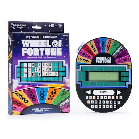 Educational Insights Wheel of Fortune Electronic Game 2820
