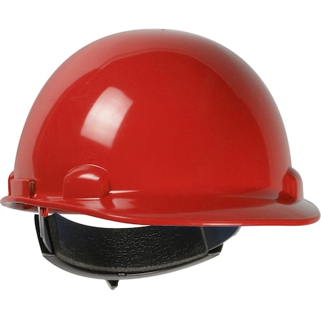 Dynamic Cap Style Smooth Dome Hard Hat w/HDPE Shell, 4-Point Textile Suspension and Wheel-Ratchet Adj. 280-HP341R-15