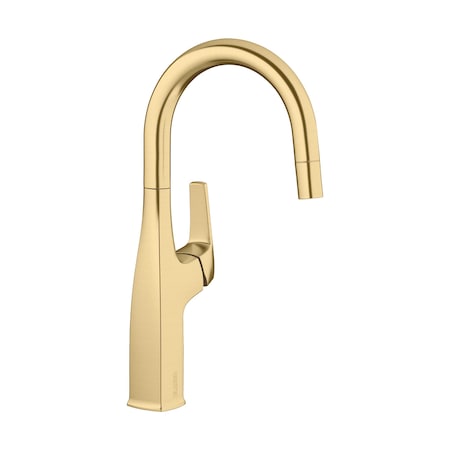 Blanco Rivana Bar 1.5 GPM, Satin Gold 442986