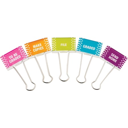 Teacher Created Resources Classroom Management Large Binder Clips 20690
