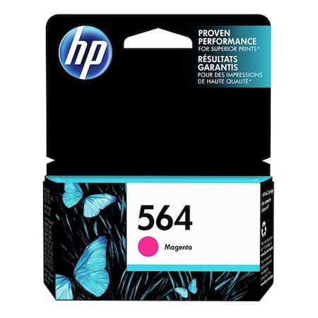 Hp 564 Magenta Original Ink Cartridge, 300 Yield CB319WN