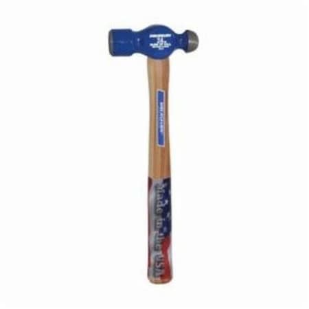 Vaughan COMMERCIAL BALL PEIN HAMMER, BALL PEIN, 15 IN OAL, 24 OZ HEAD HIGH CARBON STEEL HEAD 15730