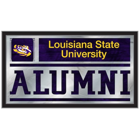 Holland Bar Stool Co Louisiana State 26" x 15" Alumni Mirror MAlumLaStUn