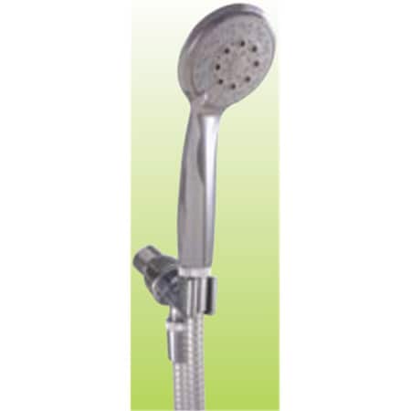 Facelift First Hand Held Shower Head with Hose Bracket, White FA2533906