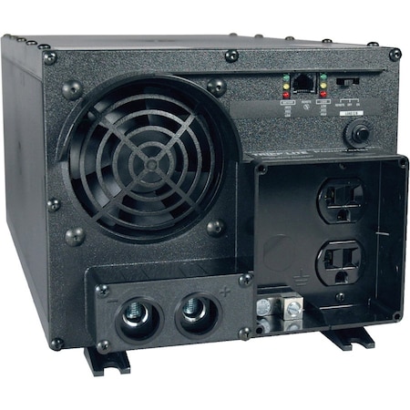 Tripp Lite Power Inverter, Modified Sine Wave, 4,800 W Peak, 2,400 W Continuous, 2 Outlets PV2400FC
