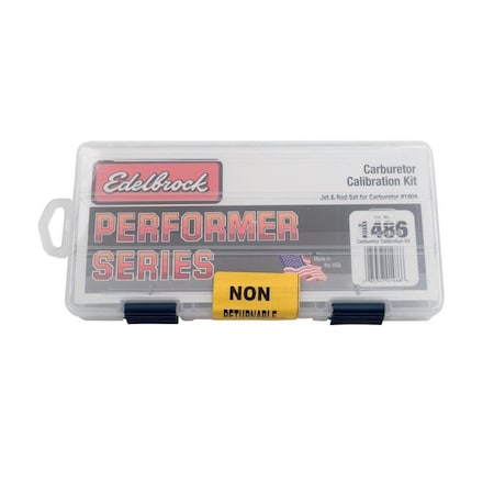 Edelbrock 1486 Performer Series Carburetor Calibration Kit for 1403-1404 Carburetors EDE1486