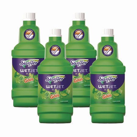 Swiffer WetJet System Cleaning-Solution Refill, Original Scent, 1.25 L, PK4 77809