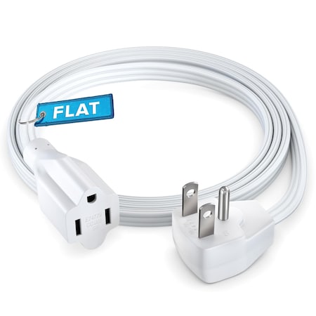 Maximm Heavy Duty 3ft 14AWG AC & Appliance Extension Cord 15A 1875W Grounded 3-Prong ADW-90-31F03-14W0
