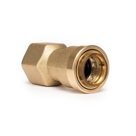 Quickfitting Strt, Brass, Push-Fit5/8in, FNPT5/8in HV-FA-0625