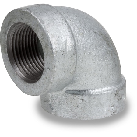Usa Industrials Pipe Fittings - Galvanized Malleable Iron - Class 300 - Elbow - 1/4in NPT Female ZUSA-PF-20944