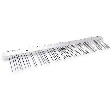 Marshalltown 36 in Flat Wire Texture Broom; 3/8 in, 5/8 in, 1/2 in, 3/4 in, 1-1/4 in spacing Louisiana DOT Spec 18731