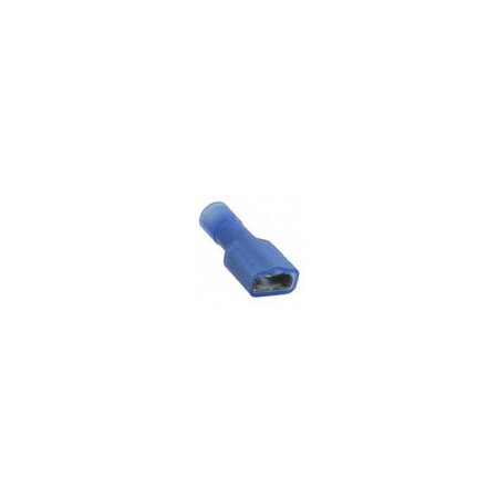 Panduit 16-14 AWG Fully Insulated Female Disconnect, Blue, 25PK DNH14-250FIB-Q