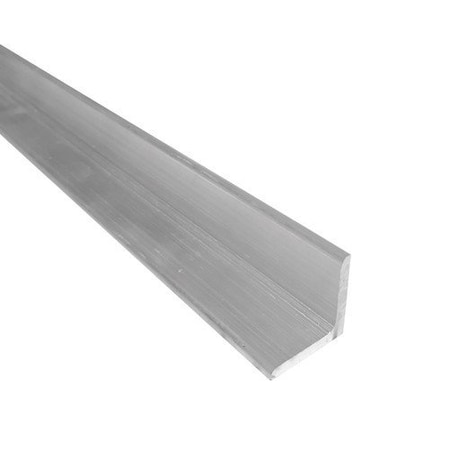 Remington Industries 1in x 1in Aluminum Angle 6061, 24in Length, T6 Mill Stock, 1/8in Thick 1.0X1.0X.125ANG6061T6-24