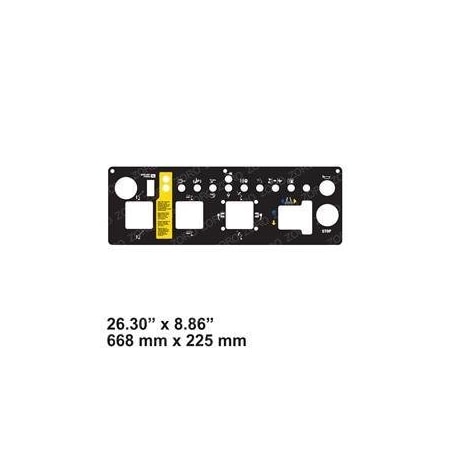 Genie REPLACEMENT DECAL, PLAT CONTROL BOX Z45 9 25978