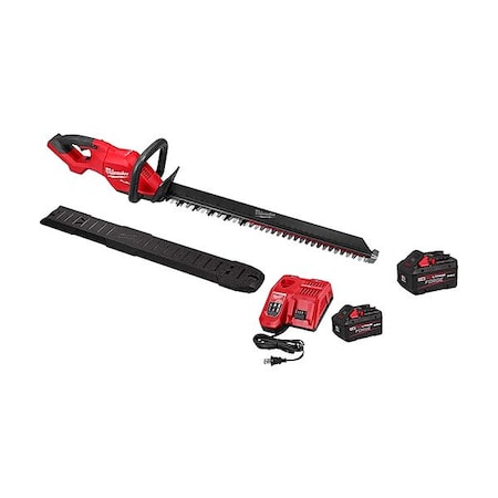 Milwaukee Tool Cordless Hedge Trimmer Kit, Double-Sided 30 in L Blade 3034-21, 48-11-1881