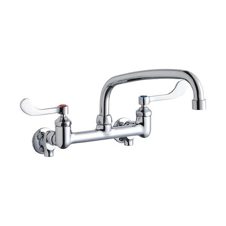Elkay Handle-Operated Faucet, Manual, Arc LK940AT10T4S