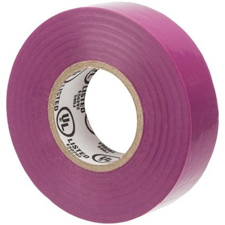 Warriorwrap Electrical Tape, Vinyl, 7 mil, Purple WW-716-VT