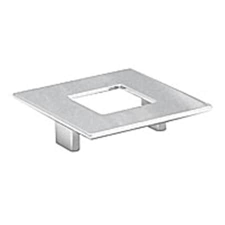 Gan Eden Square Pull With Hole 64mm Polished Chrome GA2667527