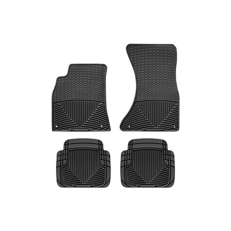 Weathertech Black, Front and Rear All Weather Floor Mats W11-W50