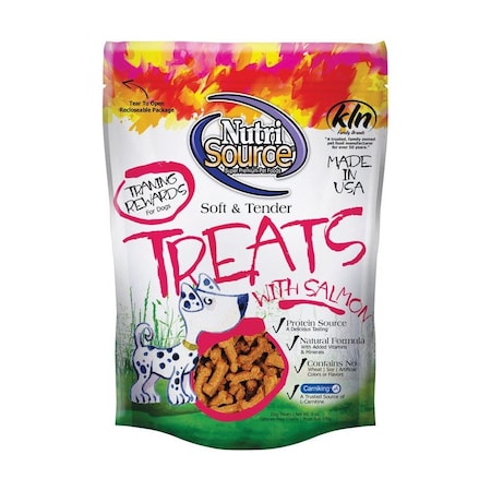 Nutrisource Treats Salmon Grain Free For Dogs 6 oz 80002