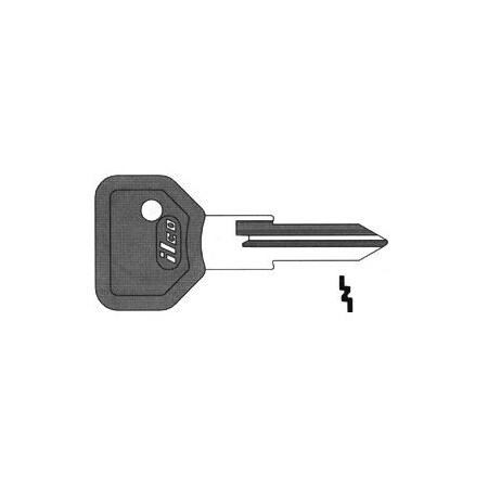 Ilco Unican Alfa Romeo, Fiat Key Blanks, 5PK SP25A-P