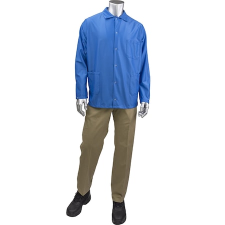 Uniform Technology StatMaster Short ESD Labcoat BR49A-47RB-S
