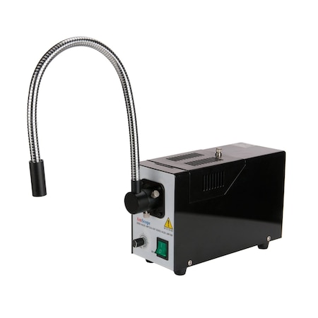 Amscope 150W Fiber Optic Single Gooseneck Illuminator for Stereo Microscopes HL250-BS