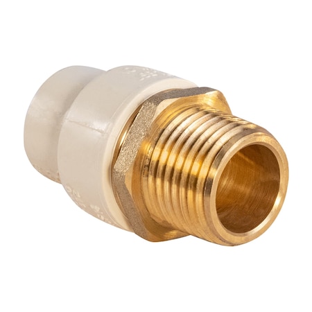 Everflow MIPxPVC Adapter Pipe Fitting 3/4" BRCPM034-NL