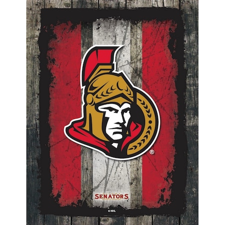 Holland Bar Stool Co Ottawa Senators 15" x 20" Canvas Wall Art LCnvs02-1520OttSen