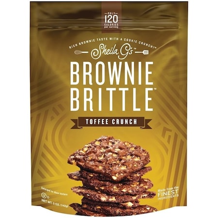 Sheila Gs SG1244 Brownie Brittle, Toffee Crunch Flavor, 5 oz SG1645