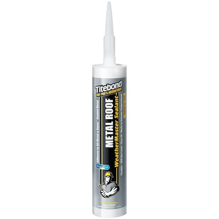 Titebond Weathermaster 10 Oz. Black Metal Roof Sealant 61121A