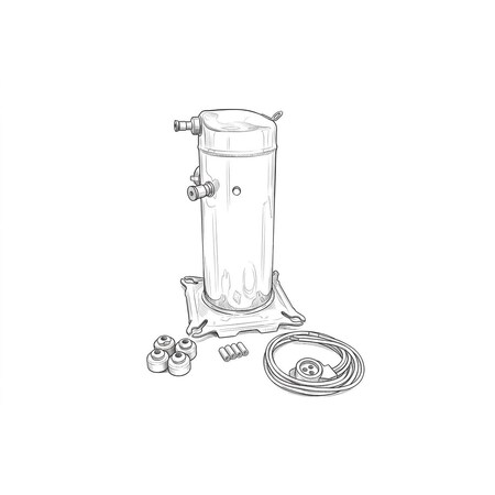 Copeland 460v ScrollCompressor 32600btu ZR32K5E-TFD-800