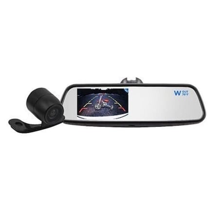 Metra Electronics Metra  Mirror Monitor Plus Butterfly Mount Camera Kit METTE-CMC-K1